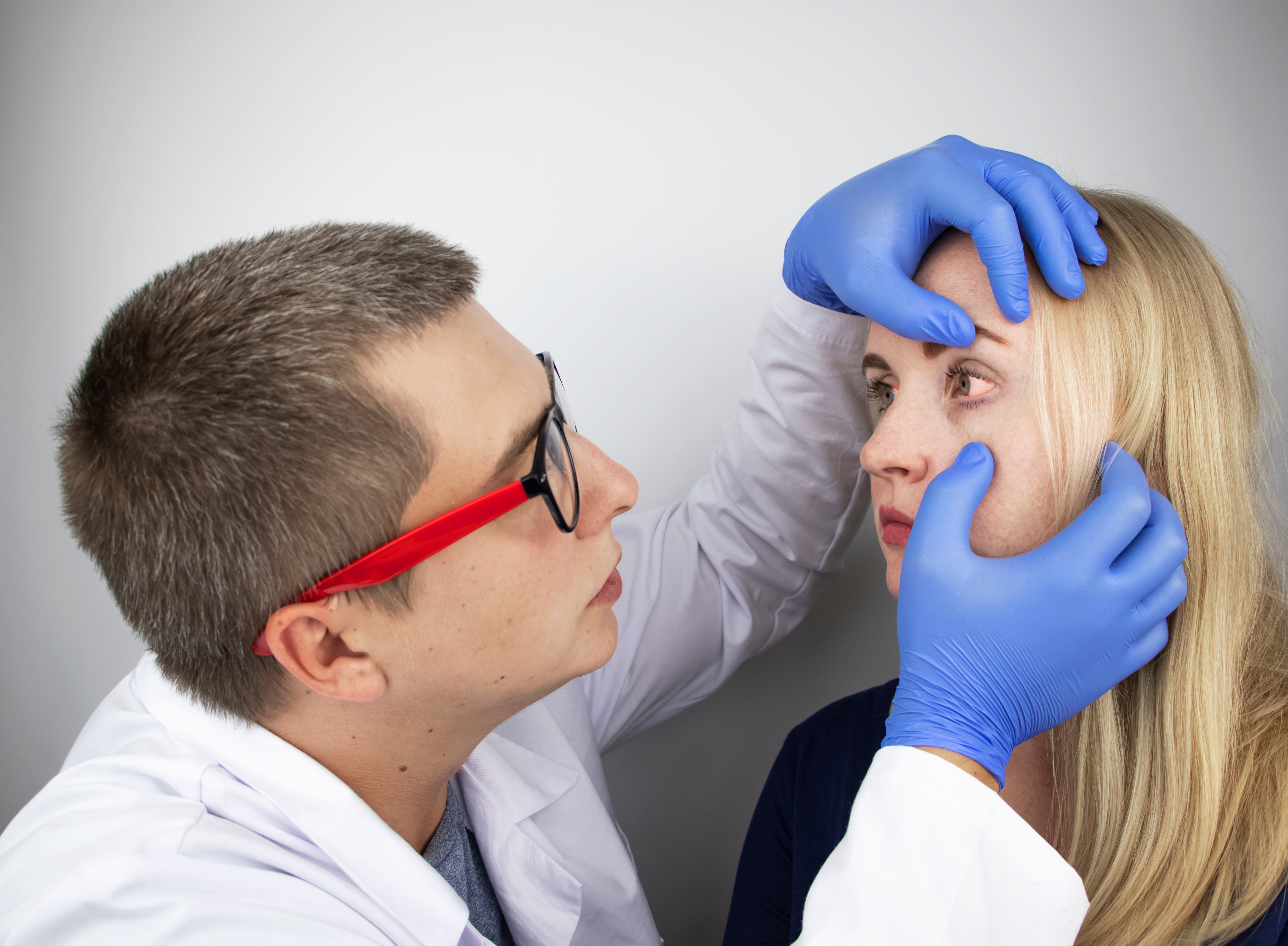 Comprehensive eye exam at our clinic